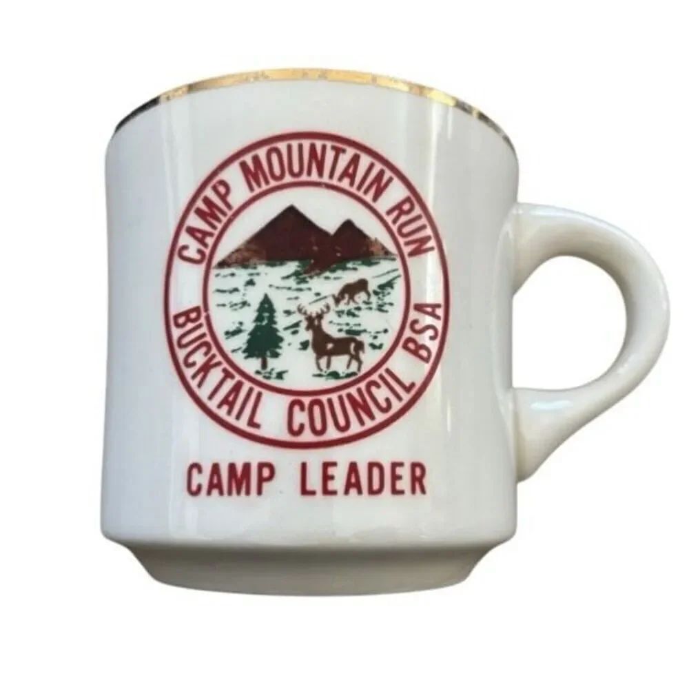 Camp Mountain Run Bucktail Council BSA Camp Leader Boy Scout Mug